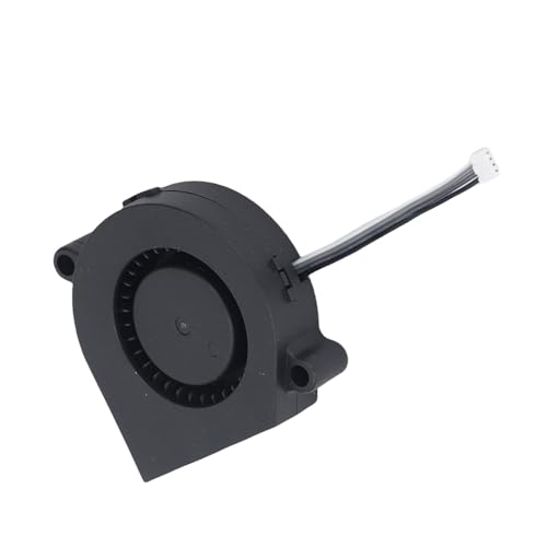 3D -Drucker -Kühllüfter -Lüfter -Set Doppelkugellager Stabiles ABS 3D -Druckermodell Kühllüfter und Extruder Hot End Blower Ersatzdoppelkugellager 5015 2510 Modell von Hyuduo