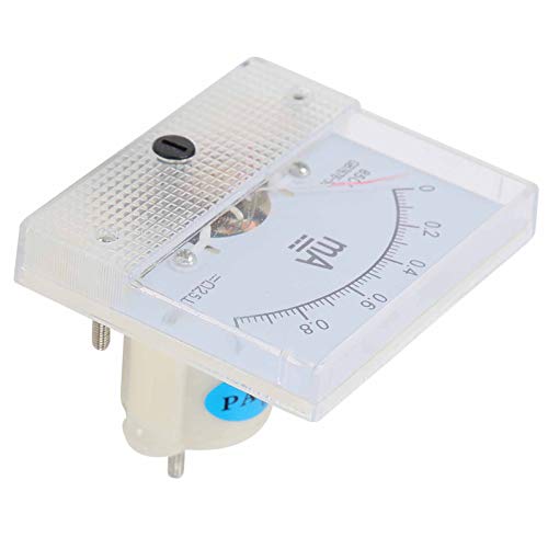 85C1 DC 0~1MA Zeiger DC Amperemeter Genaue Messung Klares Display für Spannungsregler Material ABS von Hyuduo
