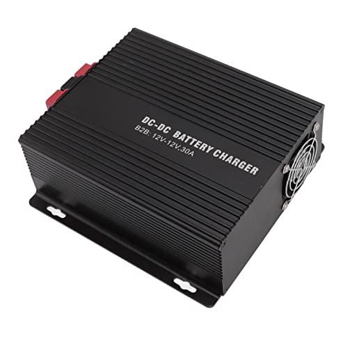Automatisches Batterieladegerät, DC-zu-DC-Batterieladegerät, Solarregler, Aluminiumlegierung, Mobile APP-Verbindung, Automatisches Autoladegerät, 12 V-Batterieladegeräte (B2B1230) von Hyuduo