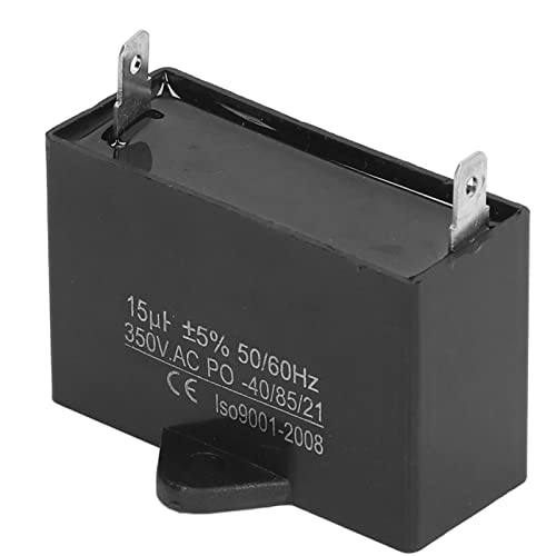 CBB61 Kondensator 15uf 350VAC, Explosionsgeschützt, Stabile Motorstartlaufkapazität, für Deckenventilator-Generator-Waschmaschine von Hyuduo