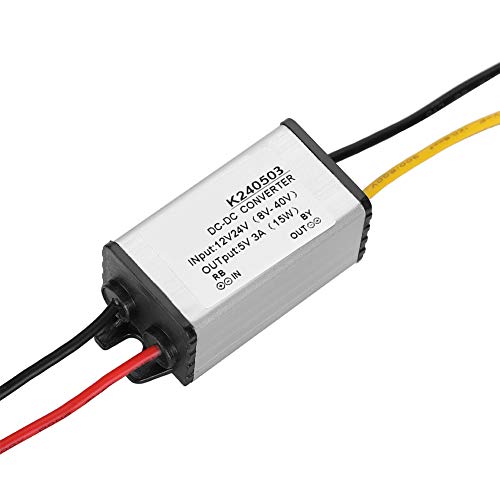 DCDC -Konverter -Start Netzteilmodul für CAR LED Bildschirm, Lüfter, Motor Wasserdicht und Staubdicht 5V 3A Konverter von Hyuduo