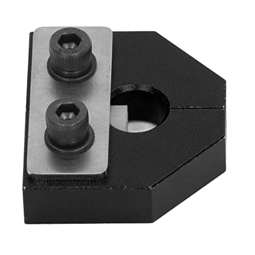 Drucker -Filamentanschluss Sturdes Aluminiumlegierschweißer für PLA ABS PETG 3D -Druck (BLACK) von Hyuduo