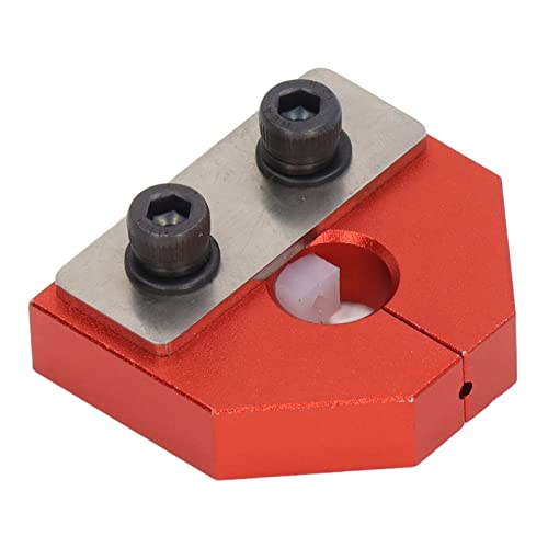 Drucker -Filamentanschluss Sturdes Aluminiumlegierschweißer für PLA ABS PETG 3D -Druck (Rot) von Hyuduo