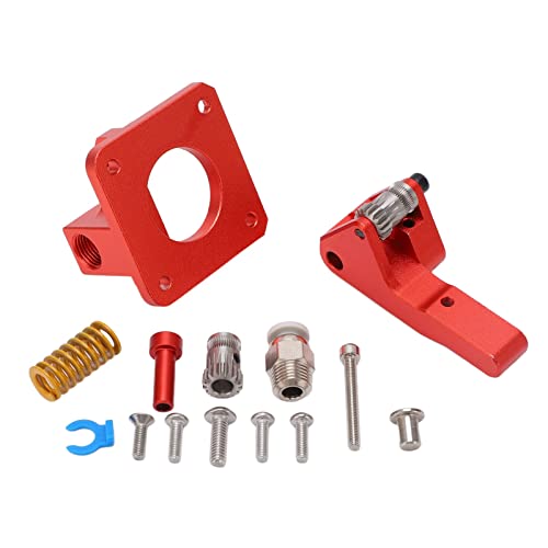 Extruder Aluminium Block Kit Dual Gear Extruder Feeder 3D Drucker ZubehöR FüR DIY Montage von Hyuduo