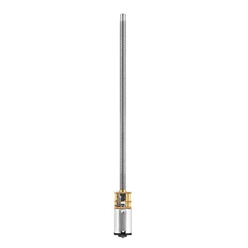 Getriebe, DC 6/12 V N20 Metall-Untersetzungsmotor Mikro-Elektromotor mit Langer Ausgangswelle M4 X 100 Mm (6 V 30 U/min), Hobby Rc-Fahrzeugmotoren (6V 100RPM) von Hyuduo
