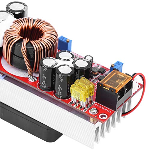 Hyuduo DC-DC-Wandlermodul Boost DC-Spannungsregler CC CV Stabilizer Power Supply Module 10-60V bis 12-97V 1500W 30A Modul, Lüfter zufällig von Hyuduo