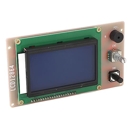 LCD-Display, 128 X 64, Encoder-Knopf-Bedienung, Großer Bildschirm, Ausgezeichnetes PCB-Material, Weitgehend Kompatibel mit Anet A6, A8 PLUS, E12, E16 von Hyuduo