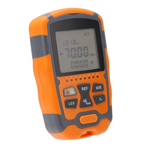 Mini -Faser -Kabel Tester Optischer Leistungsmesser Multimeter mit LED Licht für IT Spezialisten, Multifunktionale Geräte für den Außengebrauch Mini -Faser -Kabel Tester Optischer Leistungsmesser Multimeter mit LED Licht für IT Spezialisten, Multifunktionale Geräte für den Außengebrauch von Hyuduo