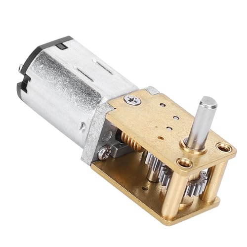 Mini-Mikro-Metallgetriebemotor, Untersetzungsmotor Getriebemotor N20 DC12V Drehzahlreduzierung CW/CCW Mikromotor Gleichstrommotor Getriebemotor (DC12V381RPM) von Hyuduo