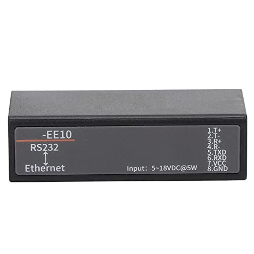 Serieller Netzwerkserver, Serieller Portserver HF7111 Serieller Server RS232 zu Ethernet DTU-Kurznachrichtenkommunikation, Serielle Computerkabeladapter von Hyuduo