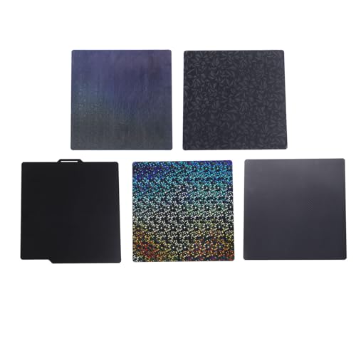 Starker Magnetischer 257x257mm Pei Build Plate Kit mit PEO PEY -Transferfilmen für 3D -Drucker, Kompatibilität für Breite Filament, Eindeutiges Bodenmuster, Vielseitige Starker Magnetischer 257x257mm Pei Build Plate Kit mit PEO PEY -Transferfilmen für 3D -Drucker, Kompatibilität für Breite Filament, Eindeutiges Bodenmuster, Vielseitige von Hyuduo