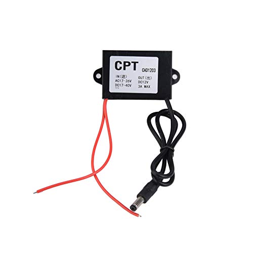 Stromversorgungsumwandler, Hochwertiger Stromumwandler, Schwarz für Auto Audio Photovoltaic Panel Monitor -Stromversorgungs -LED Anzeige von Hyuduo