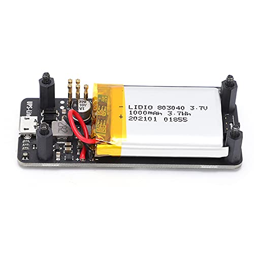 USV-Platine für Raspberry Pi, USV-Power-Board Lite Supply, Akku-Ladegerät, Zubehör für Zero, Unterbrechungsfreie 400-mA-Stromversorgung von Hyuduo