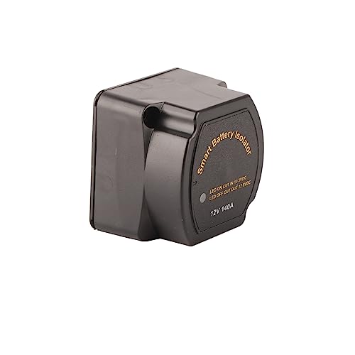 Verbesserte Batterieleistung: 12 V 140A Batterie -Isolator mit Spannungsempfindlichem Relais, Effizient von Hyuduo