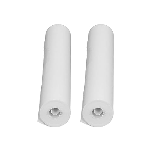 Weißes Thermopapier von Jamless Design, 2 Rollen, A4-Thermodruckerpapier, 210 X Durchmesser 30 Mm, Nachfülldruckpapier für Skizzen, Rechnungen von Hyuduo