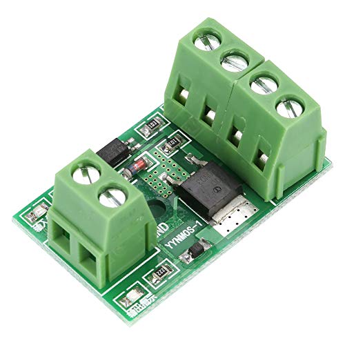 YYNMOS-1 MOS-FET-Treibermodul, Hochleistungs-PWM-Schalter-Steuerplatine für DC-Motor-Glühbirne, LED-Streifen, 3–20 V, PWM-Signaleingang, 3,7–27 V DC, 10 A-Ausgang YYNMOS-1 MOS-FET-Treibermodul, Hochleistungs-PWM-Schalter-Steuerplatine für DC-Motor-Glühbirne, LED-Streifen, 3–20 V, PWM-Signaleingang, 3,7–27 V DC, 10 A-Ausgang von Hyuduo