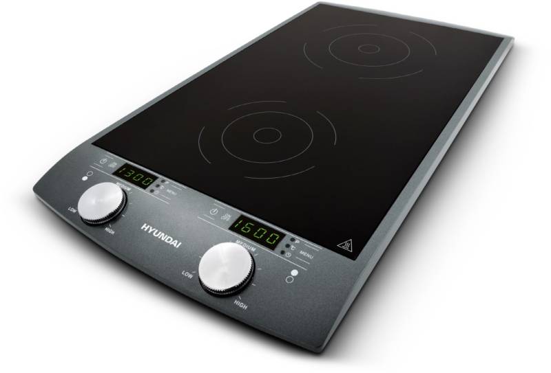 IND 233 Doppel-Induktionskochplatte schwarz von Hyundai