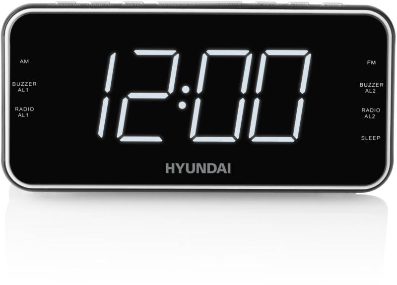 RAC 521 PLLBCH Uhrenradio schwarz von Hyundai