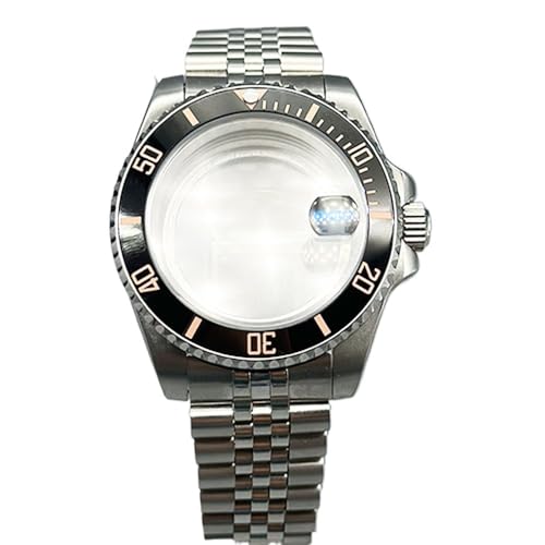 Hyuwdai 1 x 40 mm Herrenuhr NH35 NH36 Gehäuse Saphir-Edelstahlgehäuse modifiziertes mechanisches Gehäuse, Nr. 13, Transparent bottom Hyuwdai 1 x 40 mm Herrenuhr NH35 NH36 Gehäuse Saphir-Edelstahlgehäuse modifiziertes mechanisches Gehäuse, Nr. 13, Transparent bottom von Hyuwdai