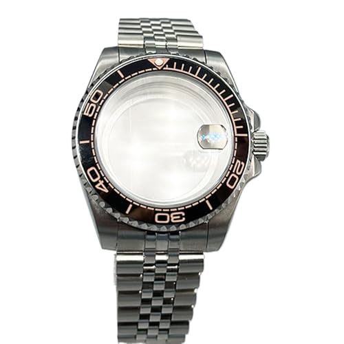 Hyuwdai 1 x 40 mm Herrenuhr NH35 NH36 Gehäuse Saphir-Edelstahlgehäuse modifiziertes mechanisches Gehäuse, Nr. 44, Dense bottom Hyuwdai 1 x 40 mm Herrenuhr NH35 NH36 Gehäuse Saphir-Edelstahlgehäuse modifiziertes mechanisches Gehäuse, Nr. 44, Dense bottom von Hyuwdai