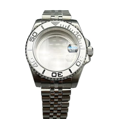 Hyuwdai 1 x 40 mm Herrenuhr NH35 NH36 Gehäuse Saphir-Edelstahlgehäuse modifiziertes mechanisches Gehäuse, Nr. 6, Dense bottom Hyuwdai 1 x 40 mm Herrenuhr NH35 NH36 Gehäuse Saphir-Edelstahlgehäuse modifiziertes mechanisches Gehäuse, Nr. 6, Dense bottom von Hyuwdai