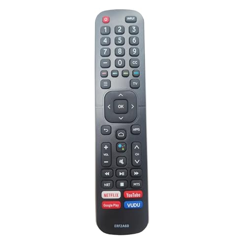Hyyudiut ERF2A60 Remote Control Replace for Hisense TV 65H9050F 65H9070F 65H8030F 65H8050F 5H9F 55H9F 55H8F 65H8F 55Q9809 55H9809 65Q9809 Hyyudiut ERF2A60 Remote Control Replace for Hisense TV 65H9050F 65H9070F 65H8030F 65H8050F 5H9F 55H9F 55H8F 65H8F 55Q9809 55H9809 65Q9809 von Hyyudiut