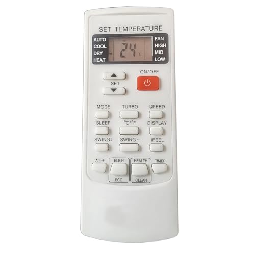 Hyyudiut YKR-H/102E Fit for AUX Conditioner Remote Control for AUXIA AC Remote Fit for YKR-H/002E YKR-H/006E Hyyudiut YKR-H/102E Fit for AUX Conditioner Remote Control for AUXIA AC Remote Fit for YKR-H/002E YKR-H/006E von Hyyudiut