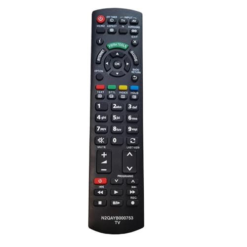 N2QAYB000753 Remote Control Replaced for Panasonic LCD HDTV TV N2QAYB000752 N2QAYB000572 EUR7628030 EUR7628010 N2QAYB000352 N2QAYB000753 Remote Control Replaced for Panasonic LCD HDTV TV N2QAYB000752 N2QAYB000572 EUR7628030 EUR7628010 N2QAYB000352 von Hyyudiut