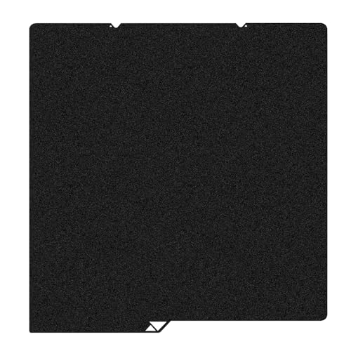 HzdaDeve 264x276MM für Kobra S1 Combo Bauplatte PEI Blatt Doppelseitige strukturierte Platte Beheiztes Bett Federstahl Flexible Plattform für Anycubic Drucker Zubehör Ersatz (schwarz) von HzdaDeve