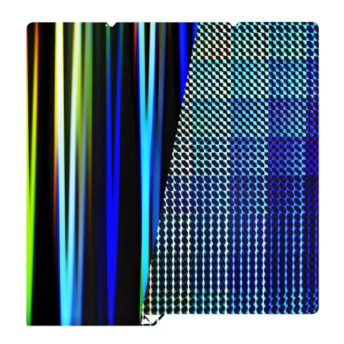 HzdaDeve 264x276MM für Kobra S1 Combo Bauplatte PEI Blatt Doppelseitiges glattes Brett beheiztes Bett Lichtstrahl H1H Phantom Spring Stahl Flexible Plattform für Anycubic Drucker Zubehör Ersatz von HzdaDeve