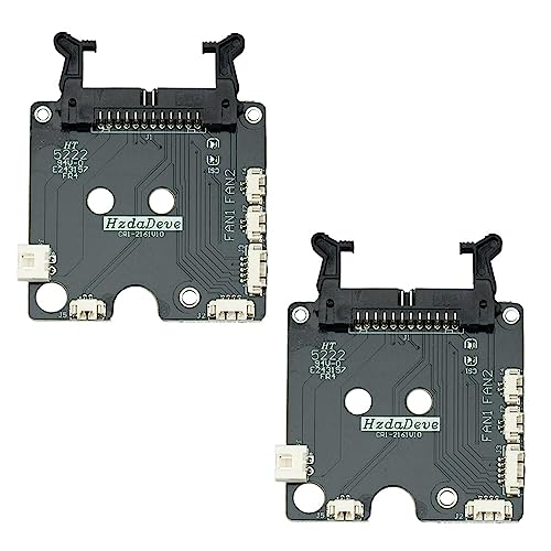 HzdaDeve 3D Drucker Adapter Board Hot End Düse Breakout Modul Motherboard Transfer Netzteil für Creality Ender 3 S1/Ender 3 S1 Pro/Ender 3 S1 Plus/CR-10 Smart Pro 3D Drucker Zubehör (2 Pack) von HzdaDeve