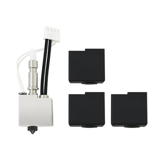 HzdaDeve Gehärtete Düse Hotend für Kobra S1 Combo 0.4MM Edelstahl Druckkopf Extruder Kit Hot End Heizblock Heizstab mit Extra 2-Pack Silikon Abdeckung für Anycubic Kobra S1/ACE Pro HzdaDeve Gehärtete Düse Hotend für Kobra S1 Combo 0.4MM Edelstahl Druckkopf Extruder Kit Hot End Heizblock Heizstab mit Extra 2-Pack Silikon Abdeckung für Anycubic Kobra S1/ACE Pro von HzdaDeve