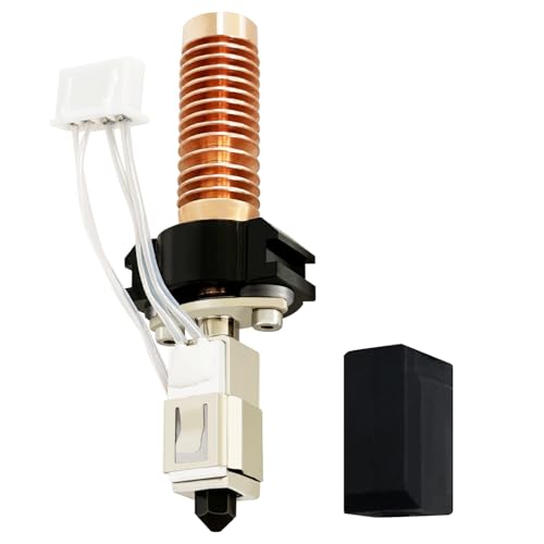 HzdaDeve Upgrade Keramik Hotend Kit für Flashforge Adventurer 5M/5M Pro Hot End Schnell abnehmbare gehärtete Düse Hohe Wärmeleitfähigkeit Druckkopf Heizpatrone Block Kühlkörper Silikon Abdeckung HzdaDeve Upgrade Keramik Hotend Kit für Flashforge Adventurer 5M/5M Pro Hot End Schnell abnehmbare gehärtete Düse Hohe Wärmeleitfähigkeit Druckkopf Heizpatrone Block Kühlkörper Silikon Abdeckung von HzdaDeve