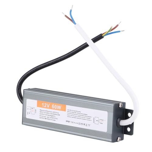 60W Ultradünnen wasserdichte Stromversorgung LED -Stromversorgungsfahrer für Aluminiumlegierung Im Freien in der Außenbeleuchtung (DC12V) von Hztyyier