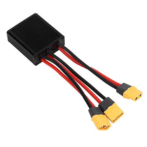 Dual Battery Pack Switch Balancer Hohe Kapazität Dual Batterie Parallelmoduladapter für Elektrofahrräder XT60 -Anschlussschnittstelle (20A) von Hztyyier