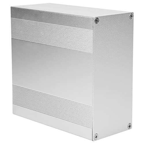 Hochwertige Aluminium -Projektbox für GPS Analyzer HiFi -Verstärker Gehäuse Matt Silber, 68x145x150mm Hochwertige Aluminium -Projektbox für GPS Analyzer HiFi -Verstärker Gehäuse Matt Silber, 68x145x150mm von Hztyyier