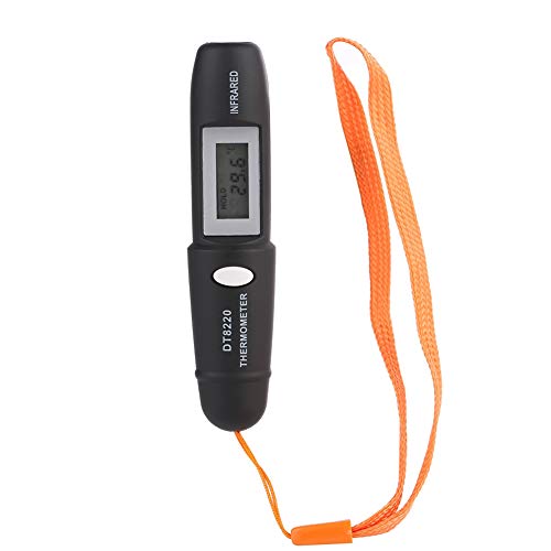 Infrarot-Thermometer Berührungsloses Digitales LCD-Display Infrarot-Temperaturmessgerät Tester Mini-Thermometer-Stift Schwarz von Hztyyier