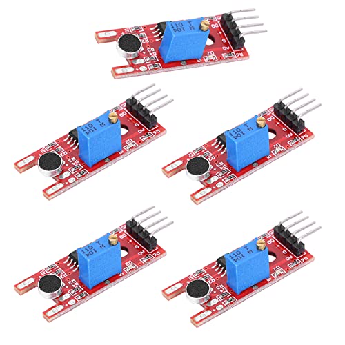 Hztyyier Klangsensor -Schall -Sensor Mikrofon und Robotermikrofon Paket 5 Hztyyier Klangsensor -Schall -Sensor Mikrofon und Robotermikrofon Paket 5 von Hztyyier