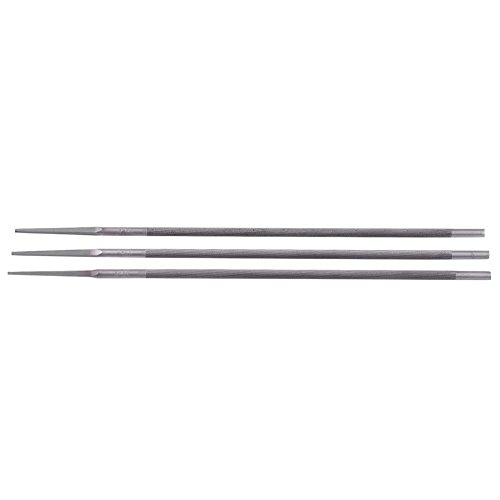 Kettensägendateien Zum Effizienten Schärfen - Runde Form mit Reißzähne - 3pcs/Set Lagerstahlkettensäk Datei in 4mm/4,8 Mm/5,5 Mm für Profi und Verwendung (5.5) von Hztyyier