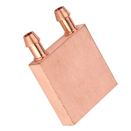 Kupferwasserkühlblock 40 * 40 * 10 Mm Reines Kupfer Geeignet für Grafik GPU Heat Motherboard Northbridge Kupferwasserkühlblock 40 * 40 * 10 Mm Reines Kupfer Geeignet für Grafik GPU Heat Motherboard Northbridge von Hztyyier