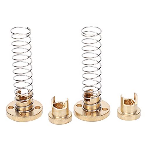 Langlebige Messing -Blei -Nuss Set mit Anti Rückenlash Quellen Essentielles Accessoires für 3D Druck und CNC Holzbearbeitung Geeignet für Hobbyisten und Heimwerker von Hztyyier