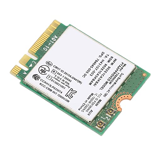 NGFF M.2 Band WiFi Card 1200Mbit / S 4.0 Wireless Internet Card, Einfach zu Bedienen, für Fast Alle Markenlaptops mit NGFF -Slots von Hztyyier