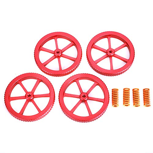Robus Handgeschlagenes Nivelling-Nuss-Feder-Set, Aluminiumlegierungersatz für Ender 3/5, CR-10-Serie von Hztyyier
