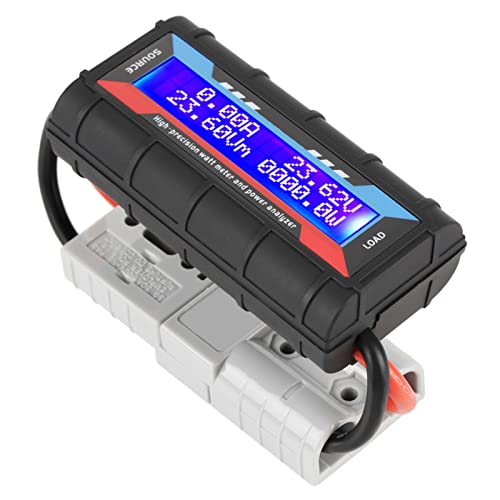 Watt -Leistungstester, 8 V ~ 60 V High Watt Meter Power -Analysator für RC Modellflugzeug, 150A Electric Stecker (130a) von Hztyyier