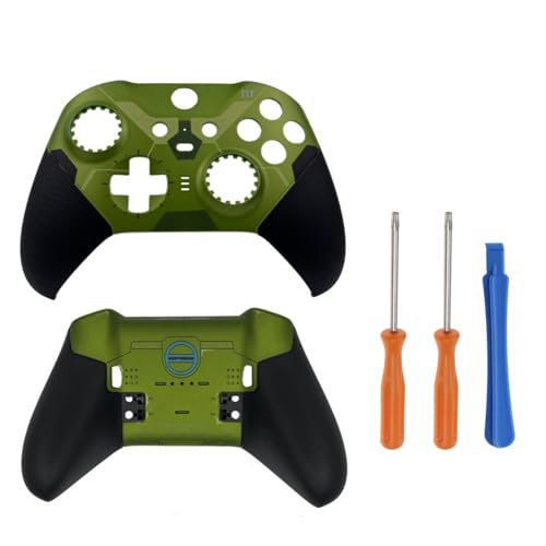 Hzxkqmil Ersatz-Gehäuse für Xbox Elite Wireless Controller Serie 2 - Limited Edition, Frontplatte und Bodenplatte Schale Hüllen Abdeckung, mit Schraubendreher Werkzeug Hzxkqmil Ersatz-Gehäuse für Xbox Elite Wireless Controller Serie 2 - Limited Edition, Frontplatte und Bodenplatte Schale Hüllen Abdeckung, mit Schraubendreher Werkzeug von Hzxkqmil