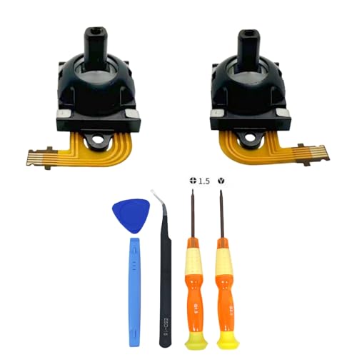 Hzxkqmil Ersatz Joystick für Playstation Portal Remote Player, Links/Rechts Analog-Sticks Modul Daumen-Stick Zubehör Reparaturteile für PS5 Portal von Hzxkqmil