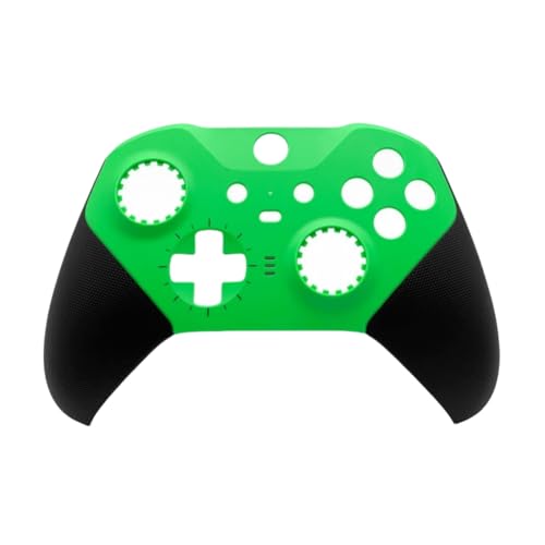 Hzxkqmil Ersatz-Schale Vorderes Gehäuse Abdeckplatten Faceplate Ersatzteile für Xbox Elite Controller Series 2 (Grün) von Hzxkqmil