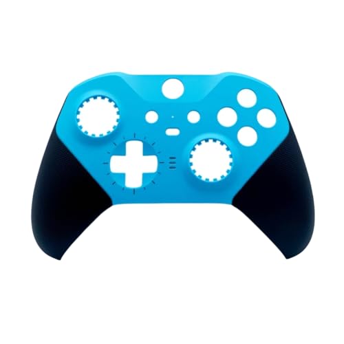 Hzxkqmil Ersatz-Schale Vorderes Gehäuse Abdeckplatten Faceplate Ersatzteile für Xbox Elite Controller Series 2 (Hellblau) von Hzxkqmil