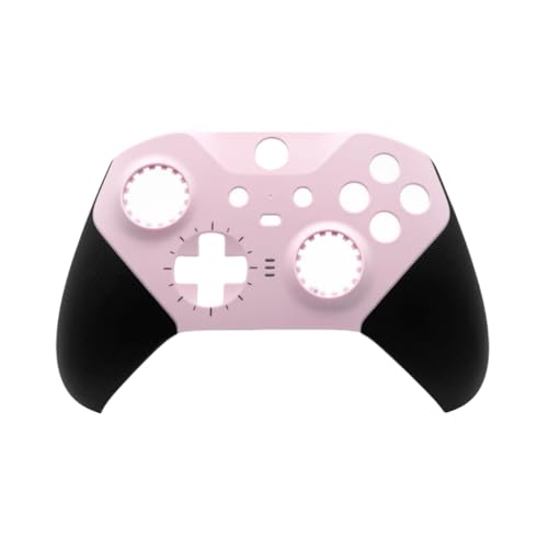 Hzxkqmil Ersatz-Schale Vorderes Gehäuse Abdeckplatten Faceplate Ersatzteile für Xbox Elite Controller Series 2 (Rosa) von Hzxkqmil