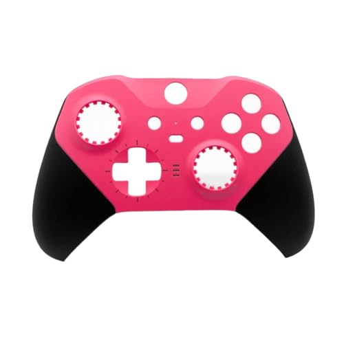 Hzxkqmil Ersatz-Schale Vorderes Gehäuse Abdeckplatten Faceplate Ersatzteile für Xbox Elite Controller Series 2 (Rosenrot) von Hzxkqmil